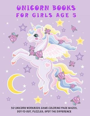 Book cover for Unicorn Books for Girls Age 5