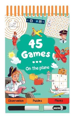 Book cover for 45 Games on the Plane