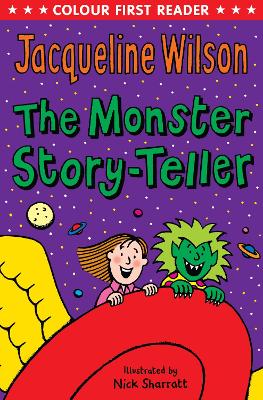 Book cover for The Monster Story-Teller