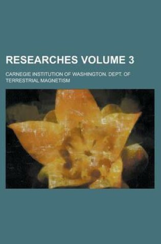 Cover of Researches Volume 3