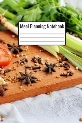 Book cover for Meal Planning Notebook