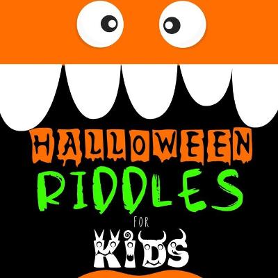 Book cover for Halloween Riddles for Kids