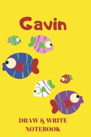 Cover of Gavin Draw & Write Notebook