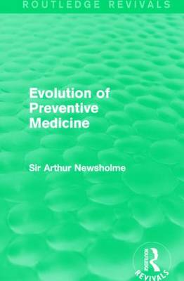 Book cover for Evolution of Preventive Medicine