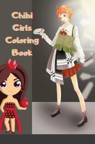 Cover of Chibi Girls Coloring Book