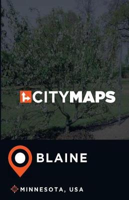 Book cover for City Maps Blaine Minnesota, USA