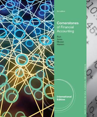 Book cover for Cornerstones of Financial Accounting, International Edition (with 10K Report)