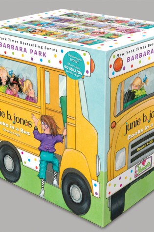 Cover of Junie B. Jones Books in a Bus 28-Book Boxed Set