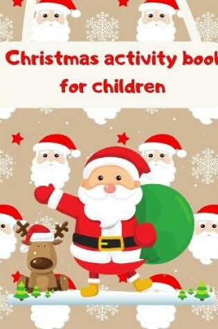 Cover of Christmas activity book for children