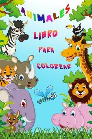 Cover of Animales Libro para Colorear