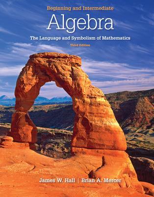 Book cover for Beginning and Intermediate Algebra: The Language & Symbolism of Mathematics