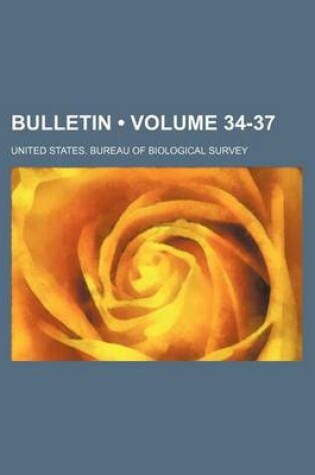 Cover of Bulletin (Volume 34-37)