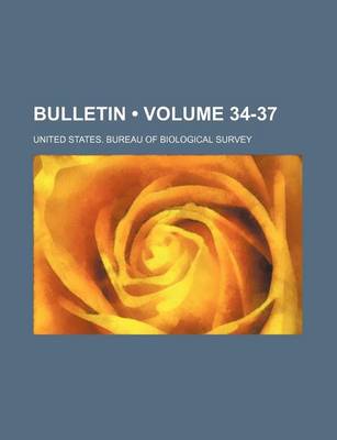 Book cover for Bulletin (Volume 34-37)