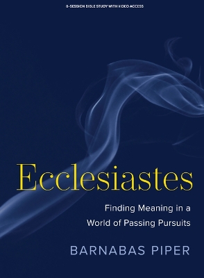 Book cover for Ecclesiastes Bible Study Book with Video Access