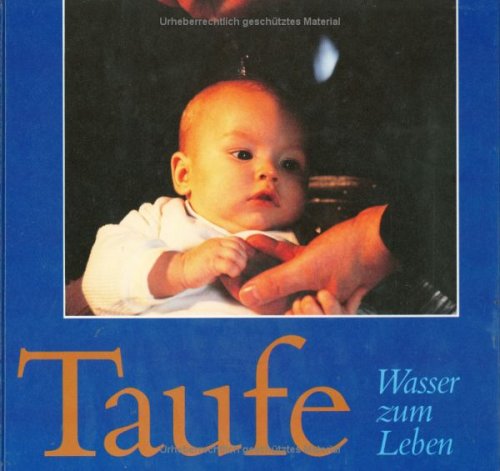 Book cover for Taufe - Wasser Zum Leben