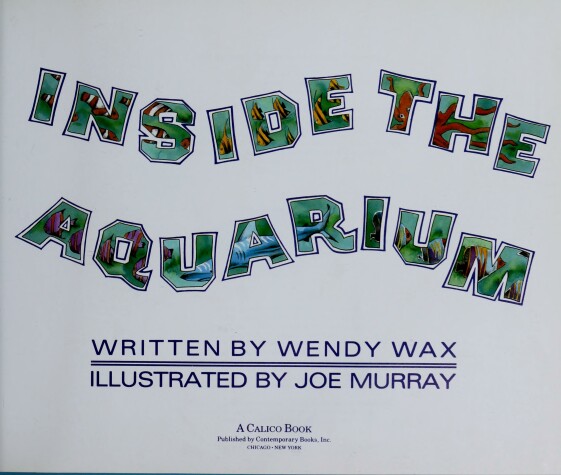 Book cover for Inside the Aquarium