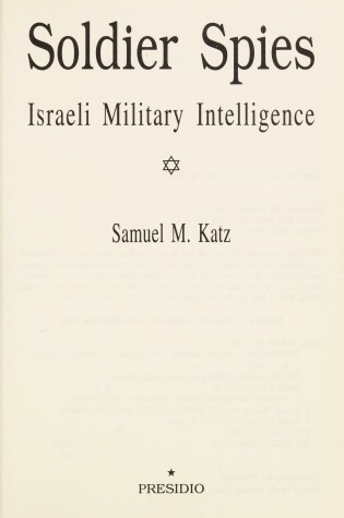 Cover of Soldier Spies