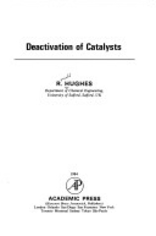 Cover of Deactivation of Catalysts