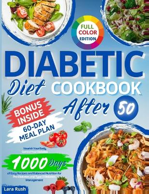 Book cover for Diabetic Diet Cookbook After 50