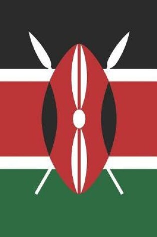 Cover of Kenya Flag Notebook - Kenyan Flag Book - Kenya Travel Journal