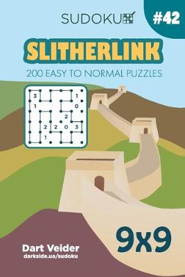 Book cover for Sudoku Slitherlink - 200 Easy to Normal Puzzles 9x9 (Volume 42)