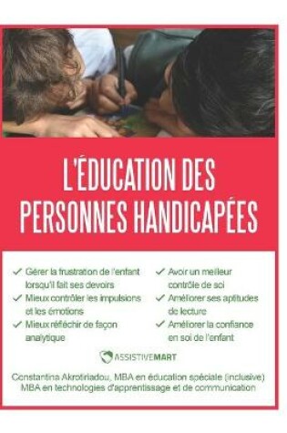 Cover of L'education des personnes handicapees