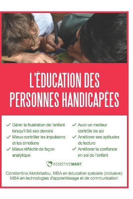 Book cover for L'education des personnes handicapees