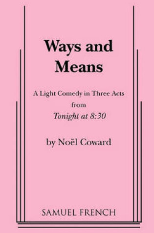 Cover of Ways and Means