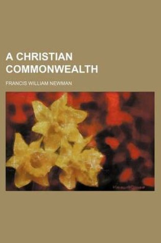 Cover of A Christian Commonwealth