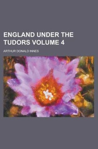 Cover of England Under the Tudors (1921)