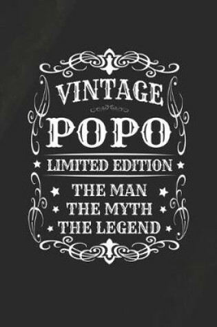 Cover of Vintage Popo Limited Edition The Man Myth The Legend