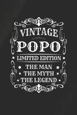 Book cover for Vintage Popo Limited Edition The Man Myth The Legend