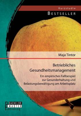 Book cover for Betriebliches Gesundheitsmanagement