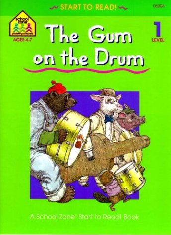 Book cover for Gum on the Drum, with Book