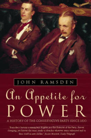 Cover of An Appetite for Power