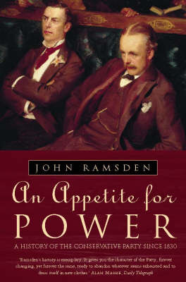 Book cover for An Appetite for Power