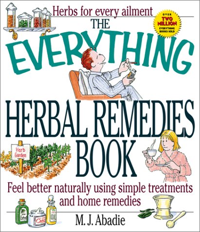 Book cover for The Everything Herbal Remedies Book