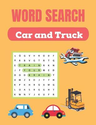 Book cover for Word Search Car and Truck