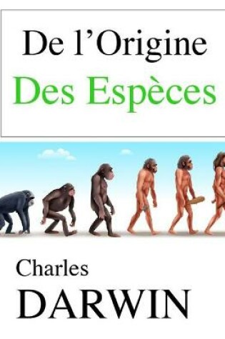 Cover of De l'origine des espèces - Charles Darwin