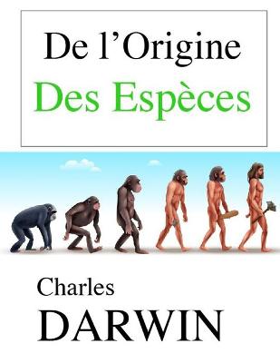 Book cover for De l'origine des espèces - Charles Darwin