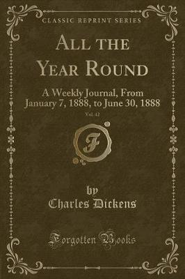 Book cover for All the Year Round, Vol. 42