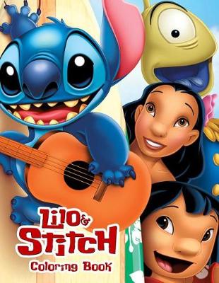 Book cover for Lilo & Stitch Coloring Book