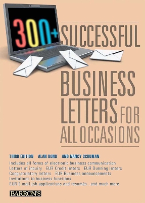 Book cover for 300+ Successful Business Letters for All Occasions