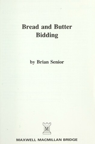 Cover of Bread and Butter Bidding