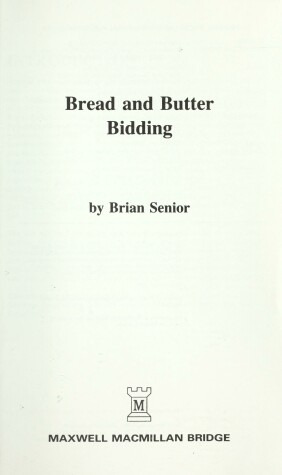 Book cover for Bread and Butter Bidding