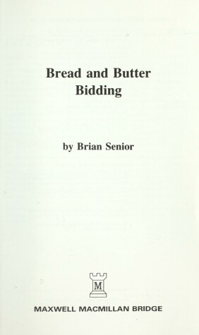 Cover of Bread and Butter Bidding