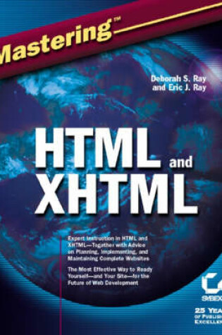 Cover of Mastering HTML and XHTML