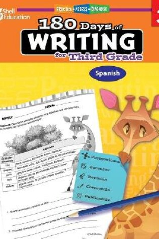 Cover of 180 Days of Writing for Third Grade (Spanish)
