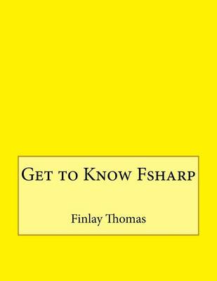 Book cover for Get to Know Fsharp