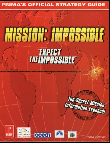 Book cover for Mission Impossible Strategy Guide